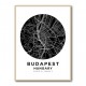 Budapest Map Round