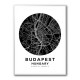 Budapest Map Round