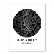 Budapest Map Round