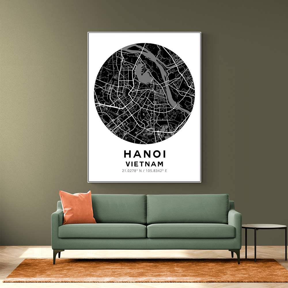 Hanoi Map Round