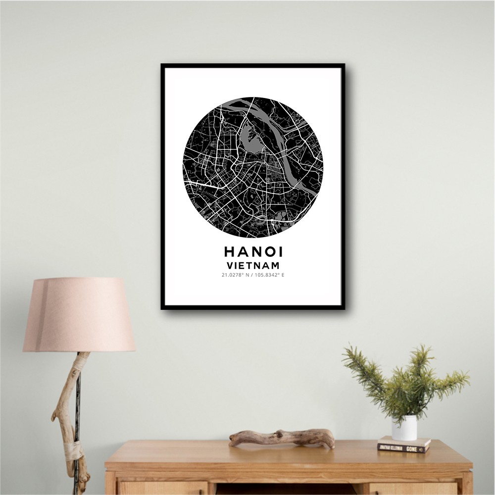 Hanoi Map Round