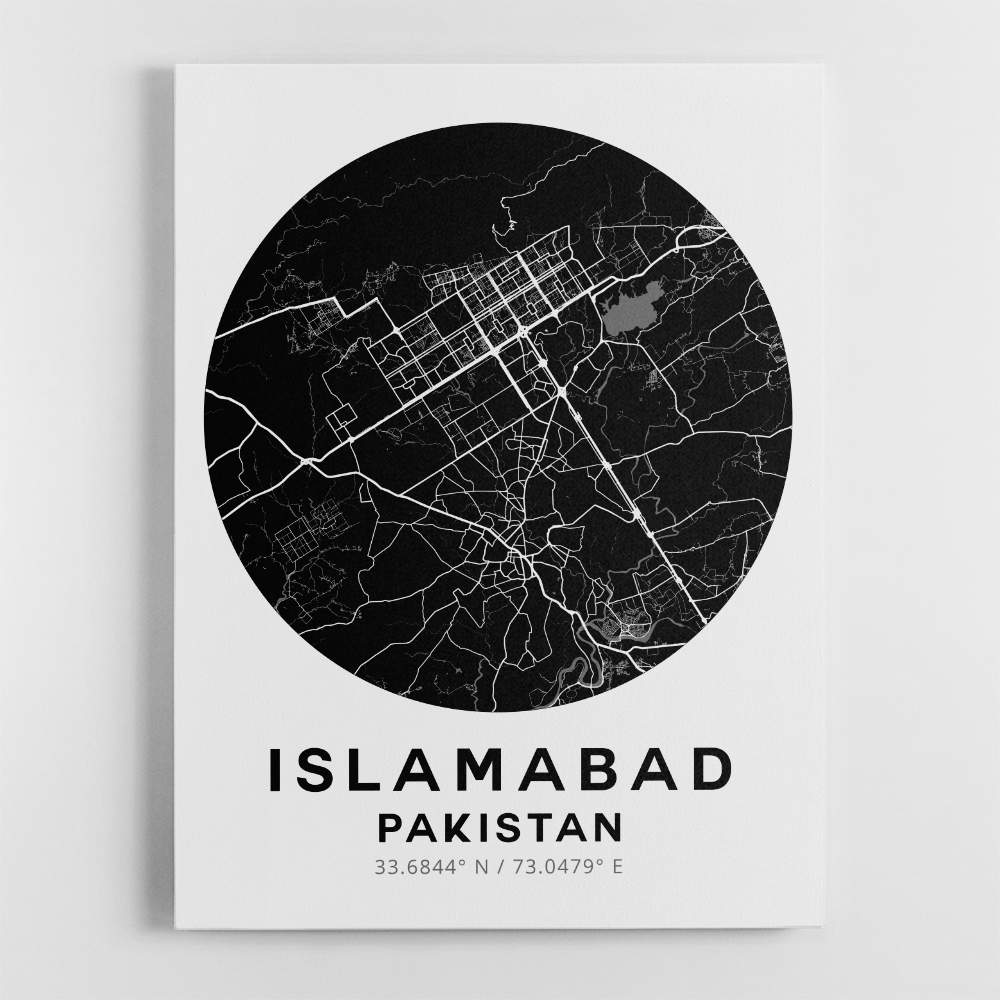 Islamabad Map Round