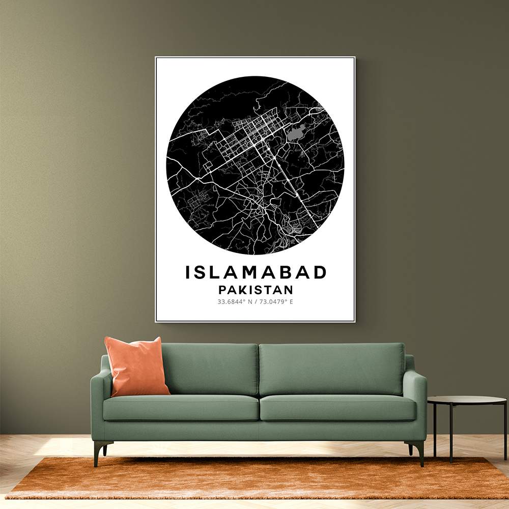 Islamabad Map Round