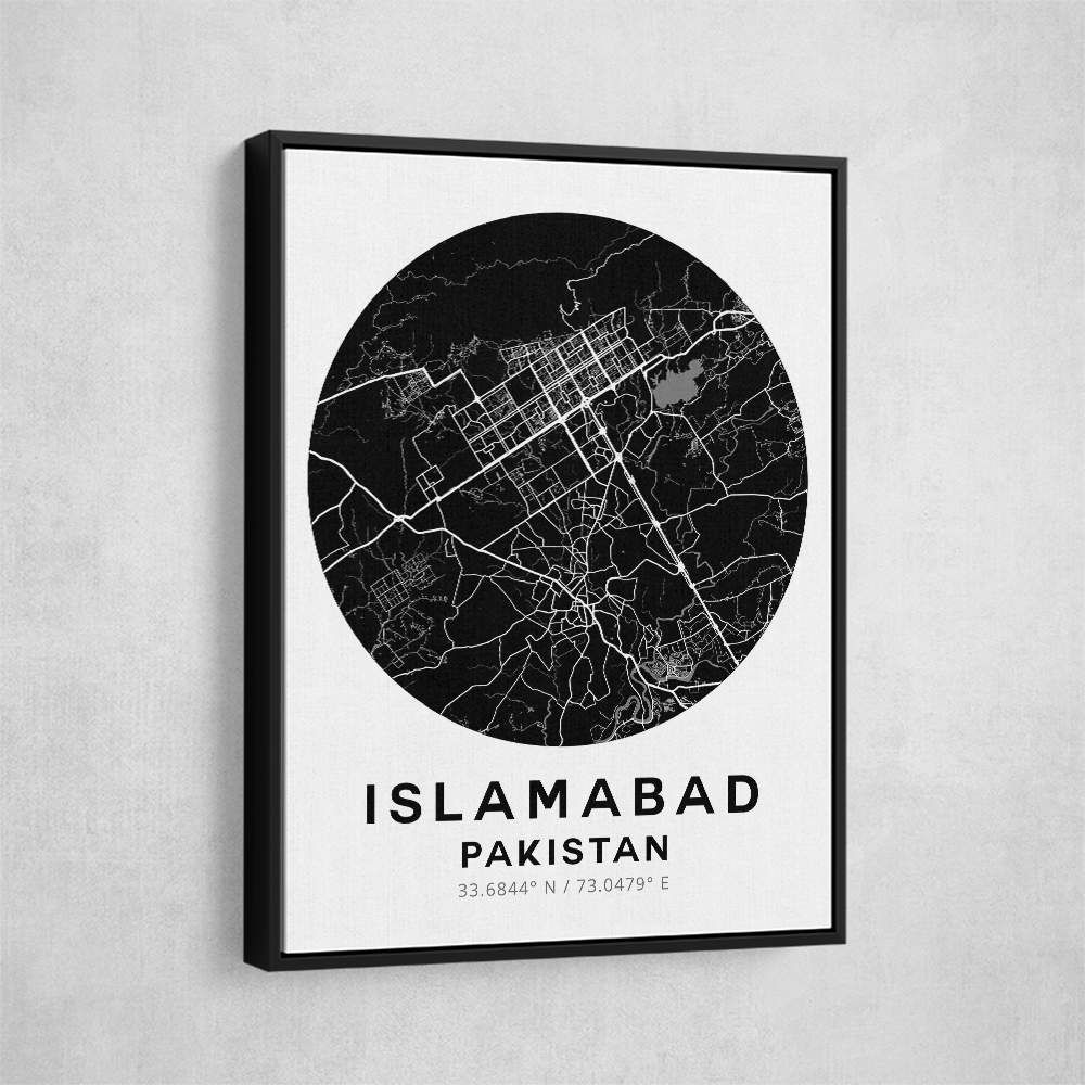 Islamabad Map Round