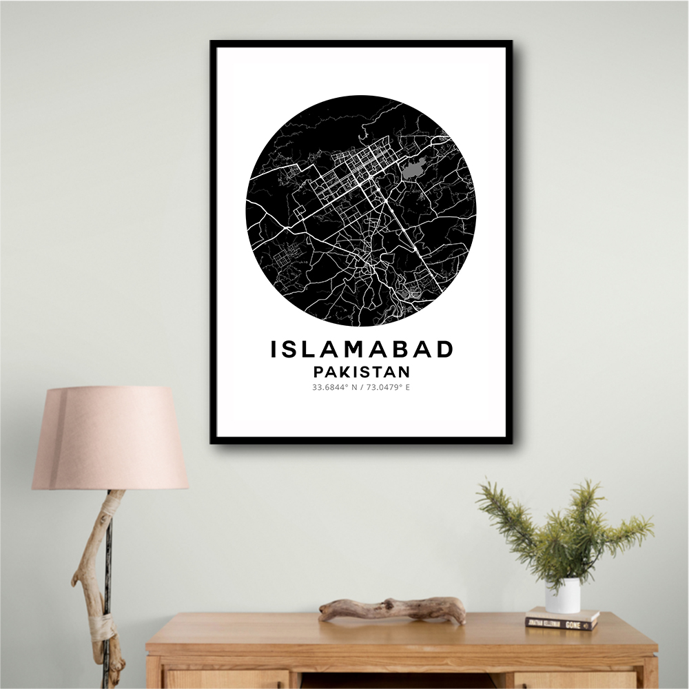 Islamabad Map Round