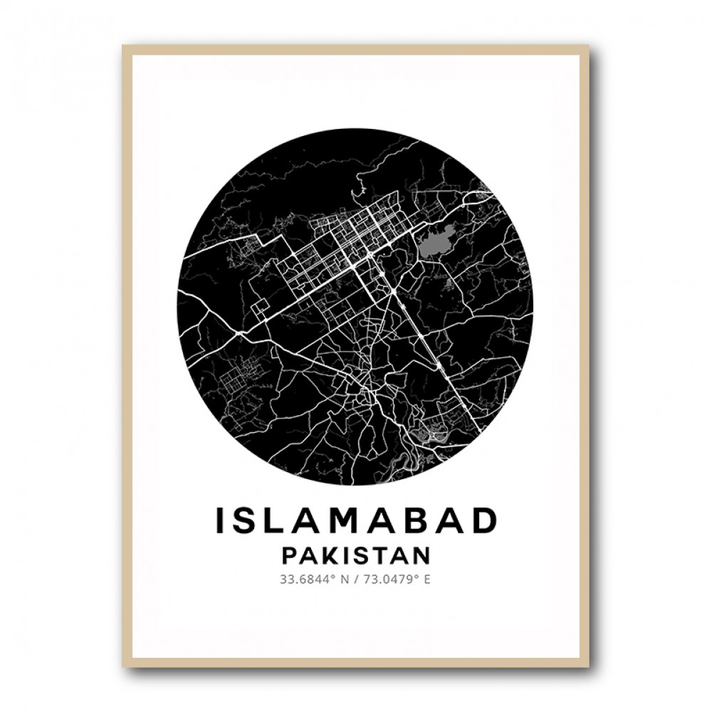 Islamabad Map Round