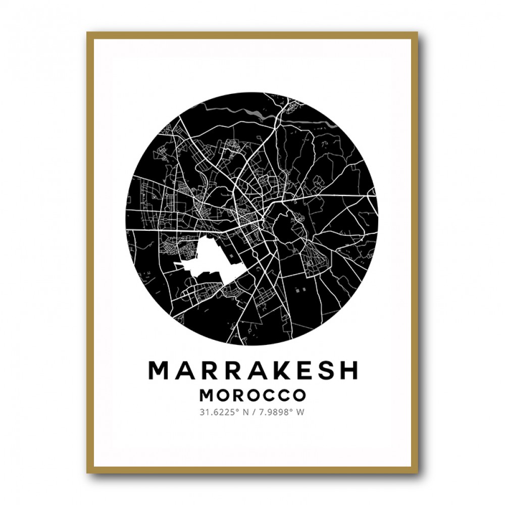 Marrakesh Map Round