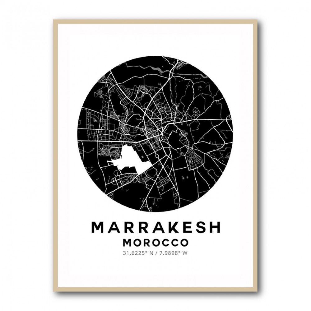 Marrakesh Map Round