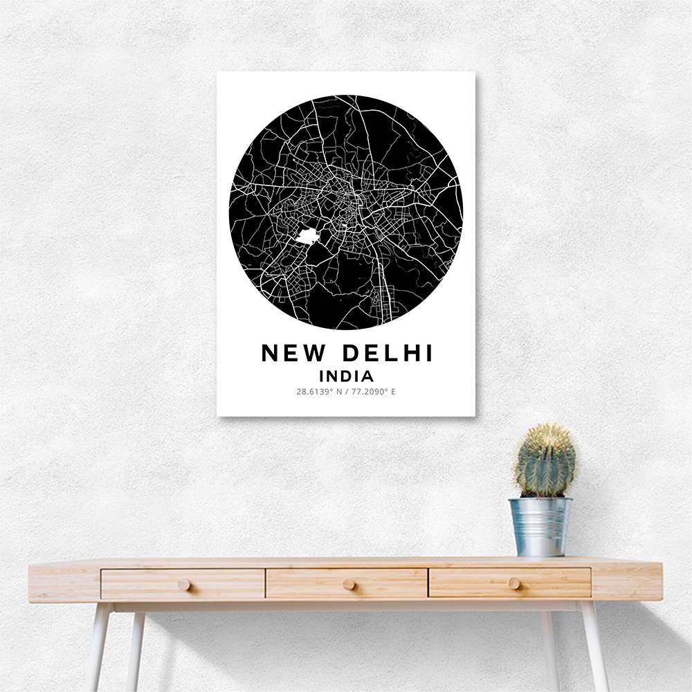 New Delhi Map Round