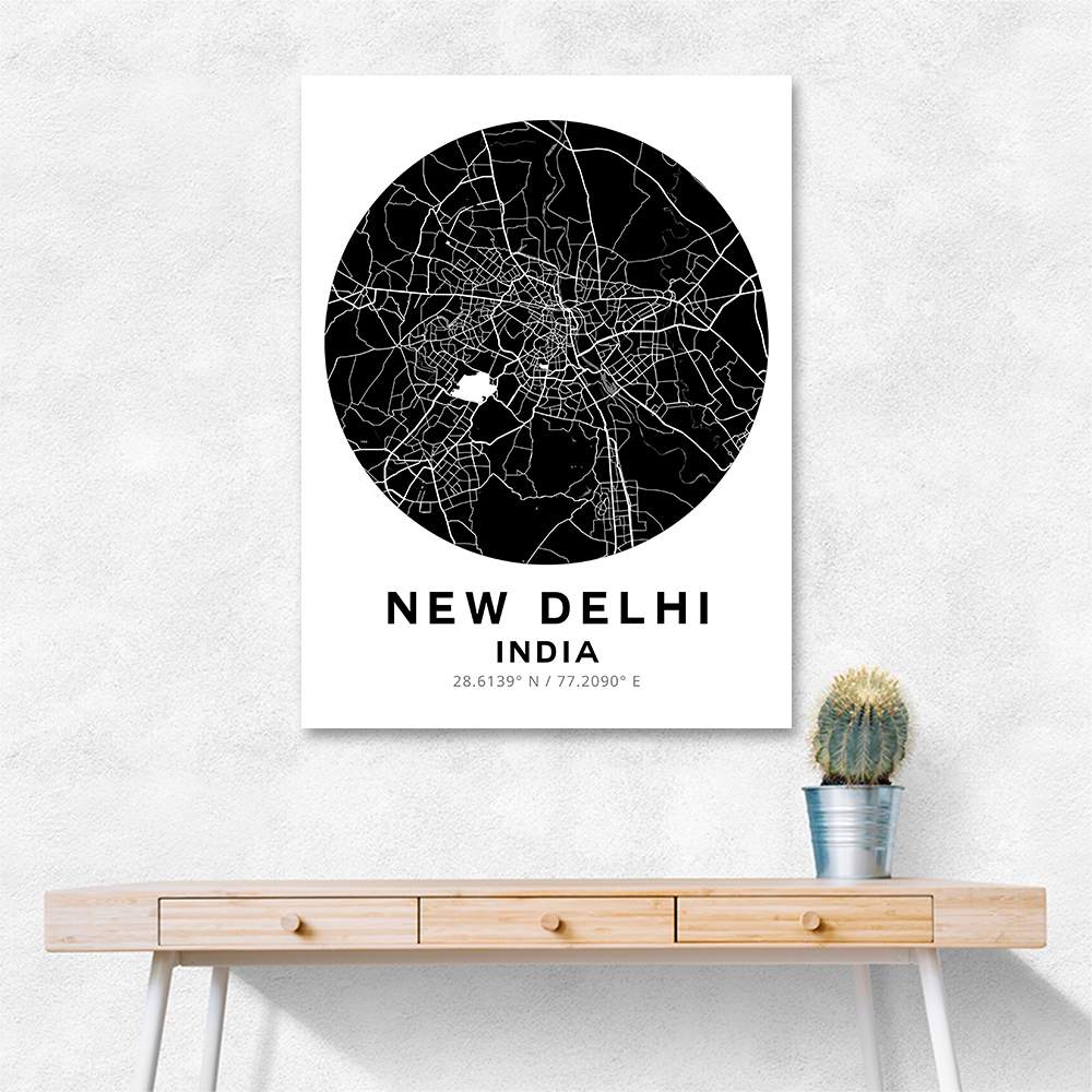 New Delhi Map Round