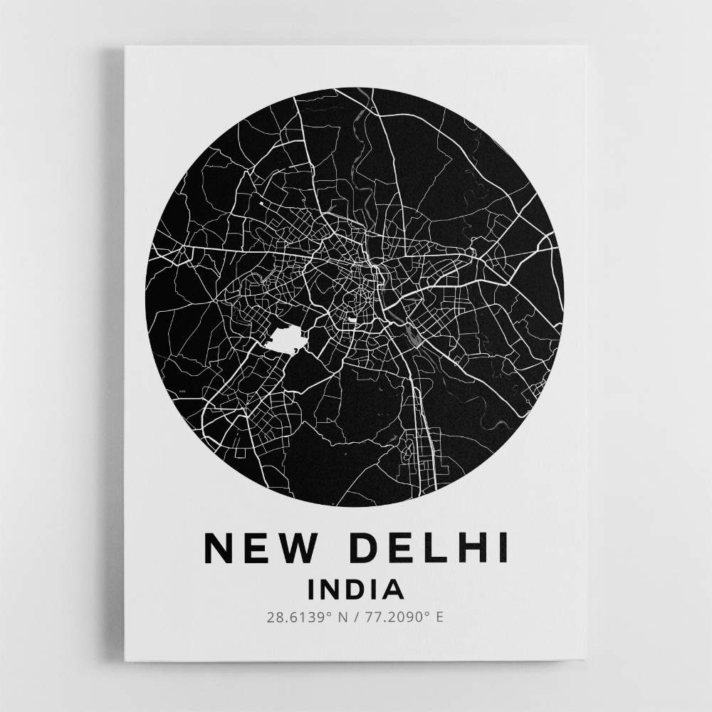 New Delhi Map Round