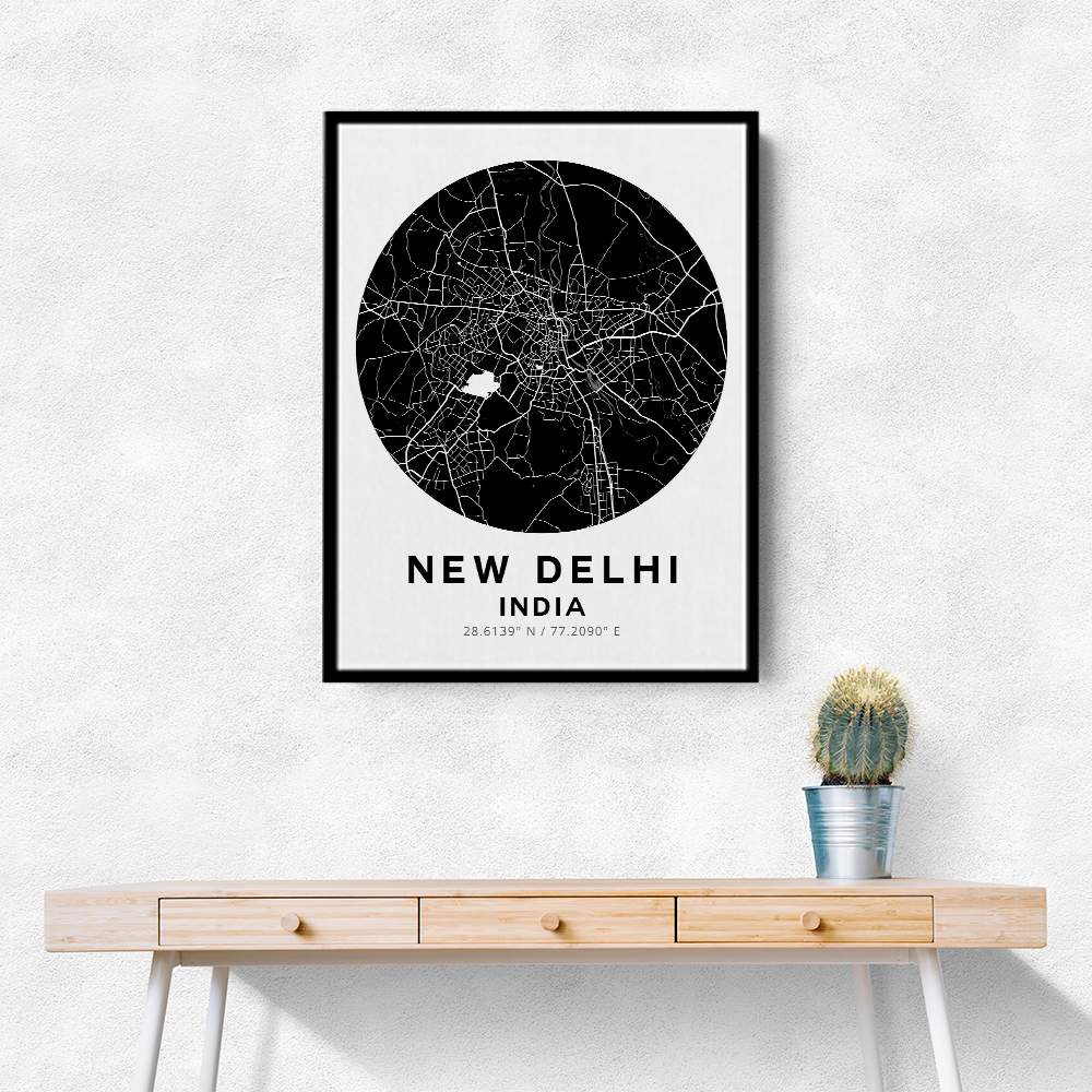 New Delhi Map Round