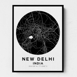 New Delhi Map Round