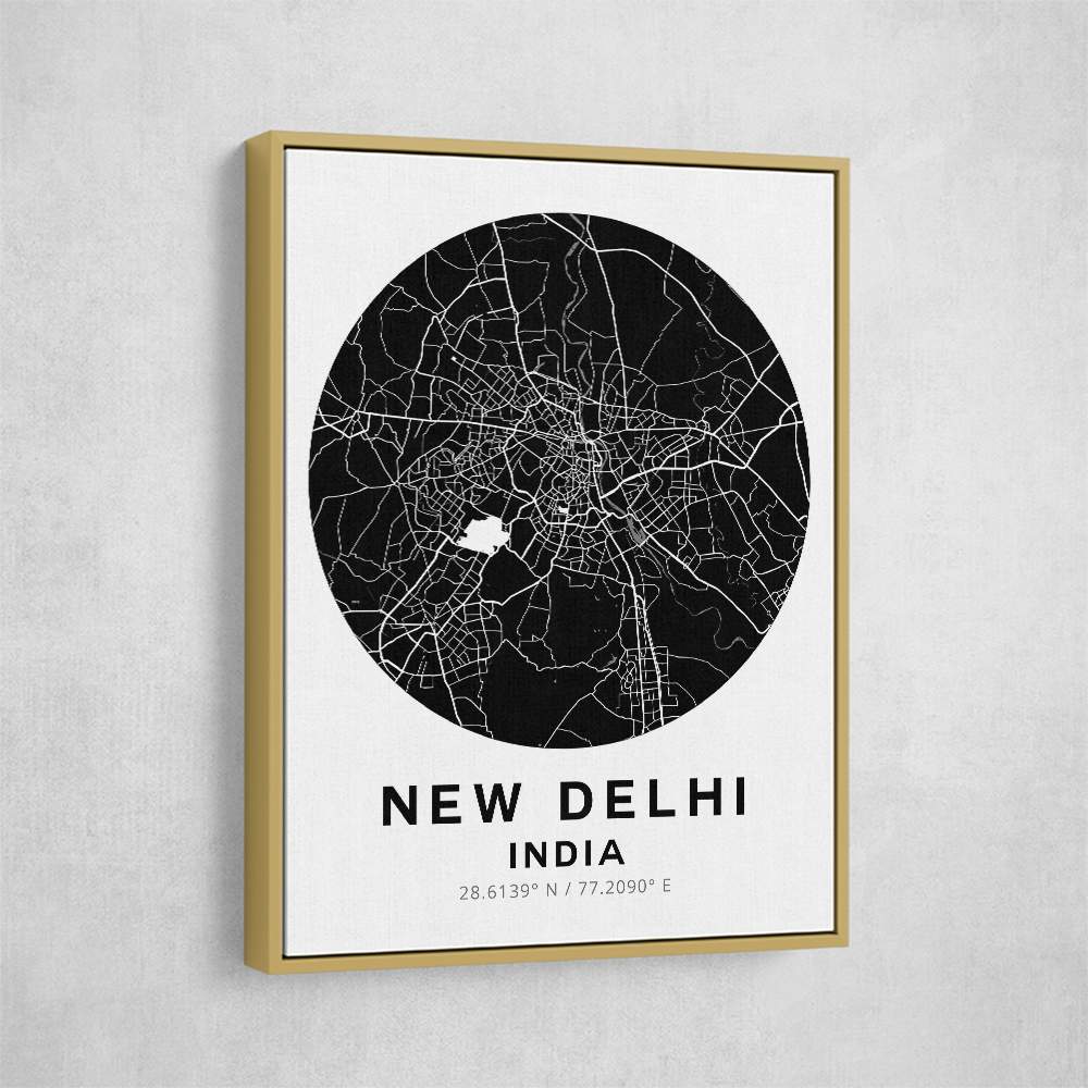 New Delhi Map Round