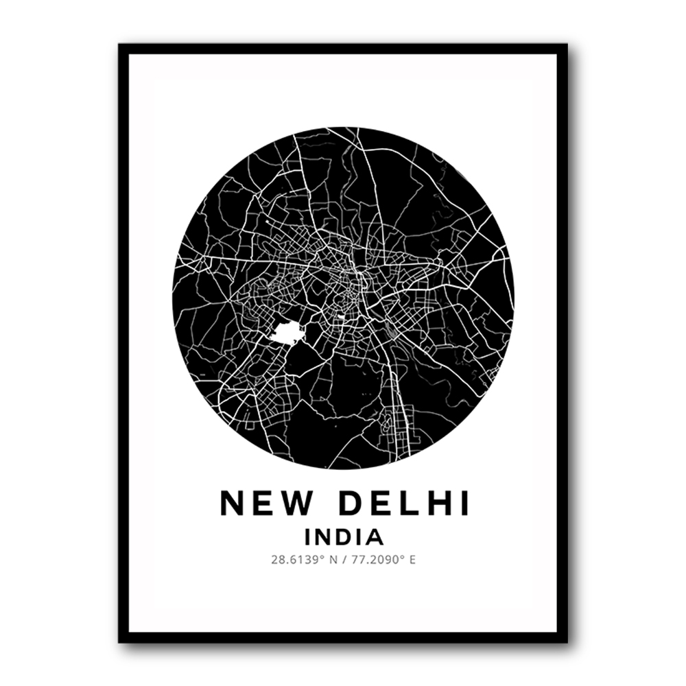 New Delhi Map Round