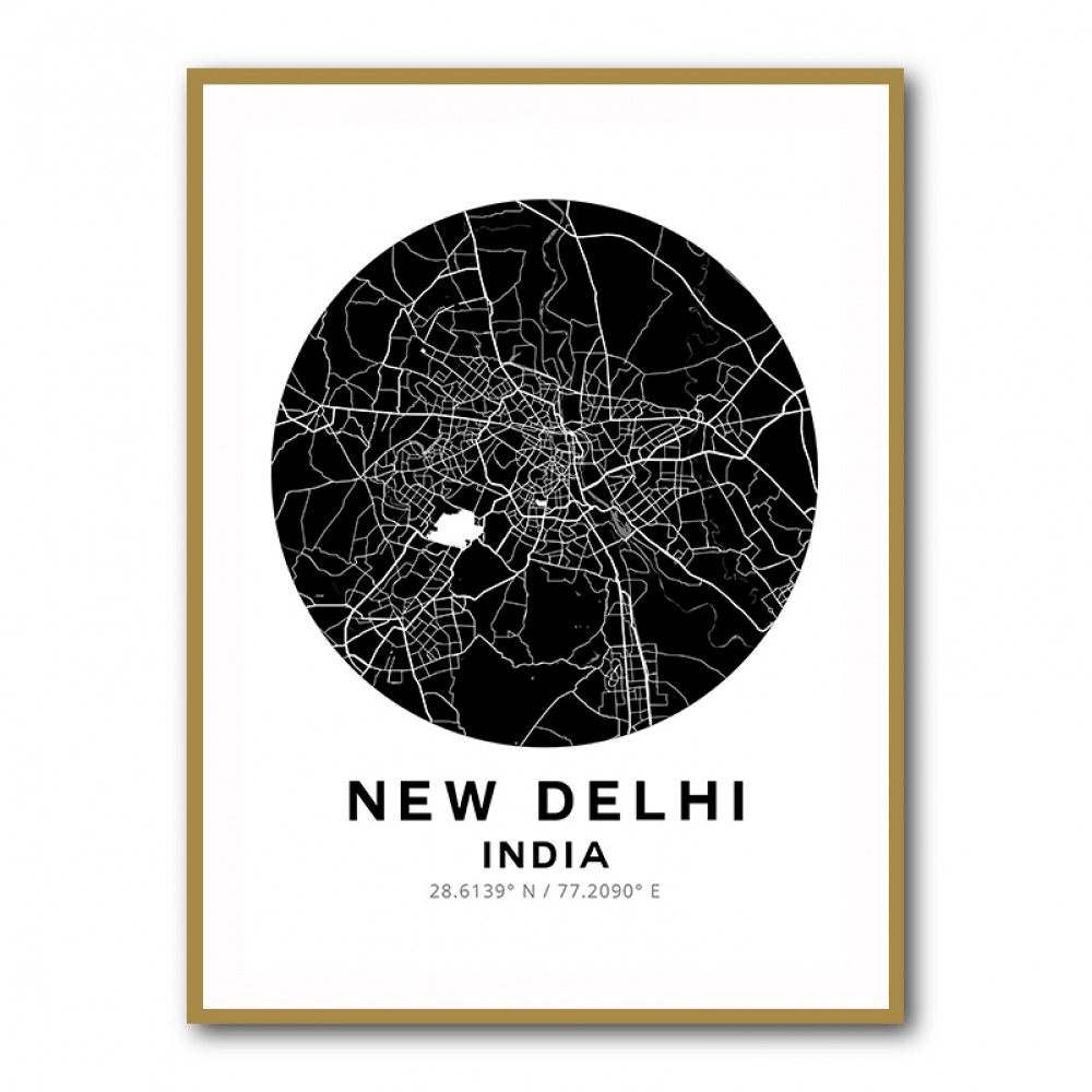 New Delhi Map Round