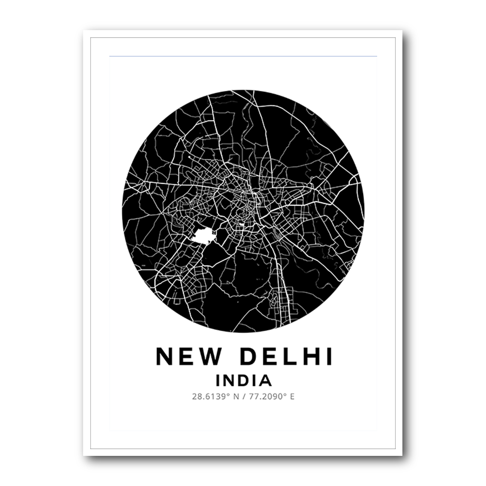 New Delhi Map Round