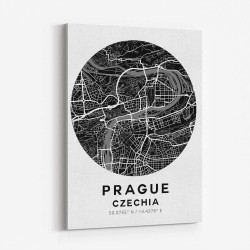 Prague Map Round