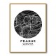 Prague Map Round