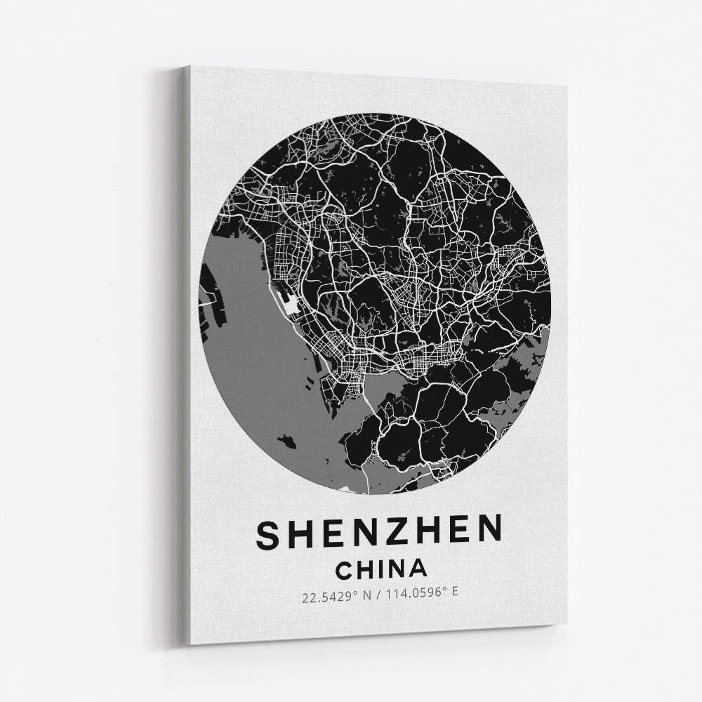 Shenzhen Map Round