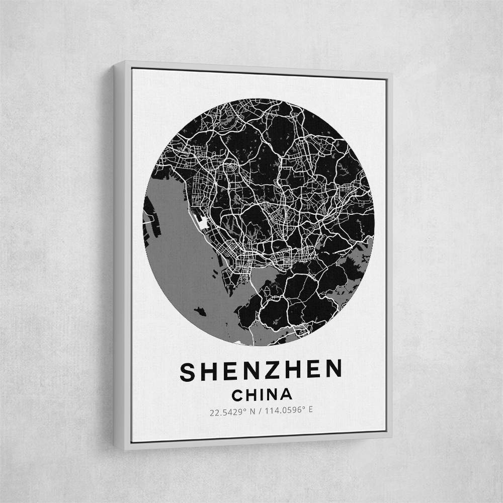 Shenzhen Map Round