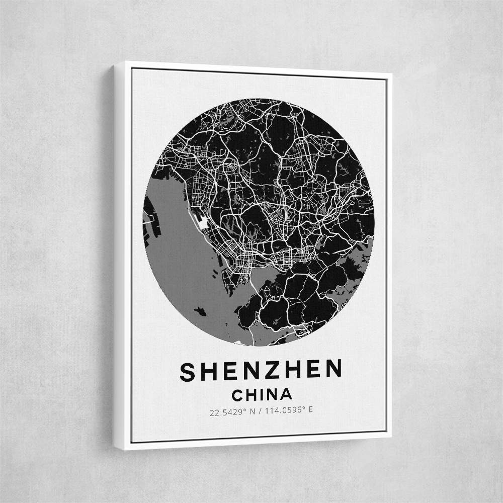 Shenzhen Map Round