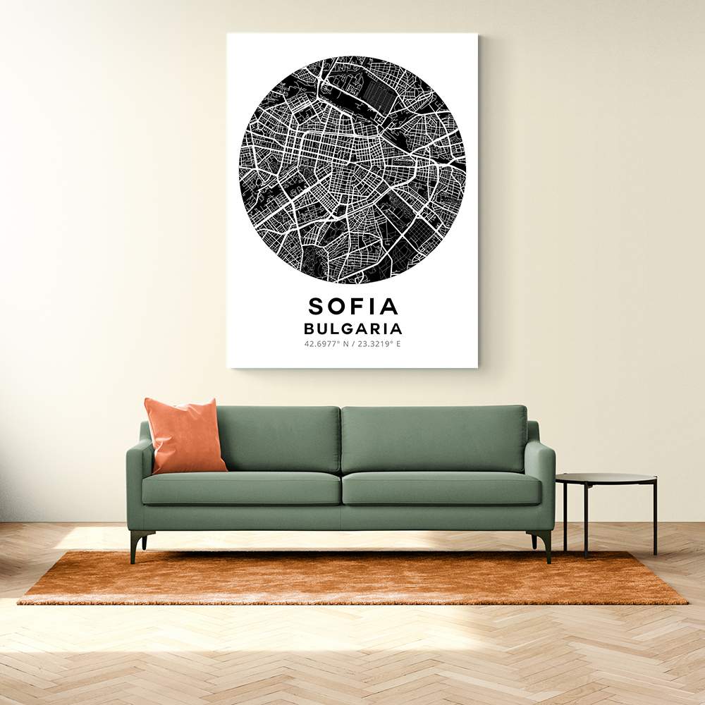 Sofia Map Round