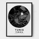 Tunis Map Round