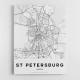 St Petersburg City Map