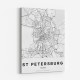 St Petersburg City Map