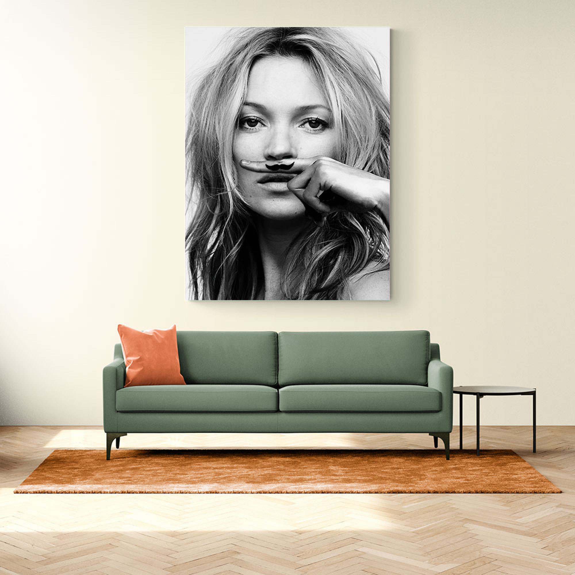 Kate Moss Life's a Joke Wall Art