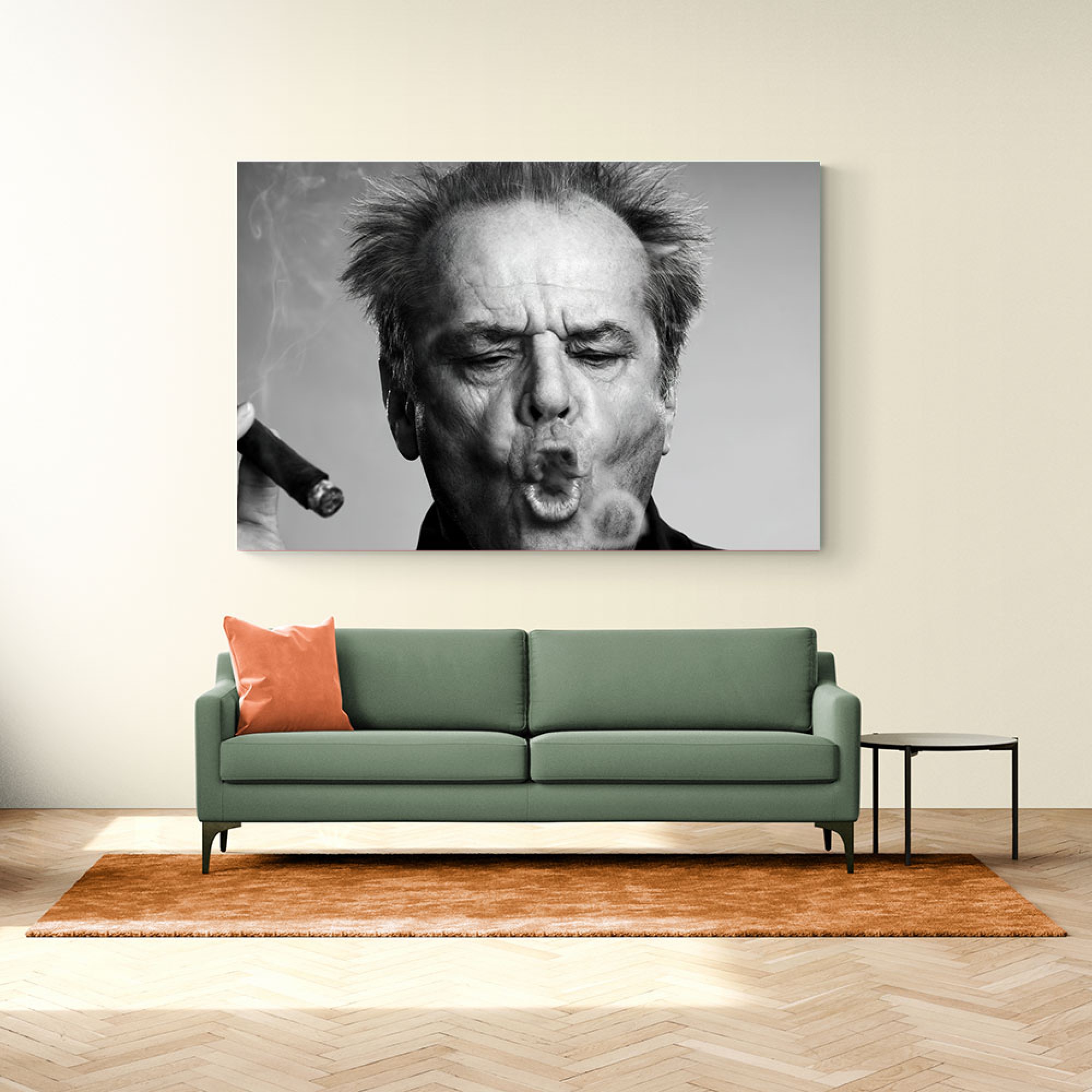 Jack Nicholson Cigar Wall Art