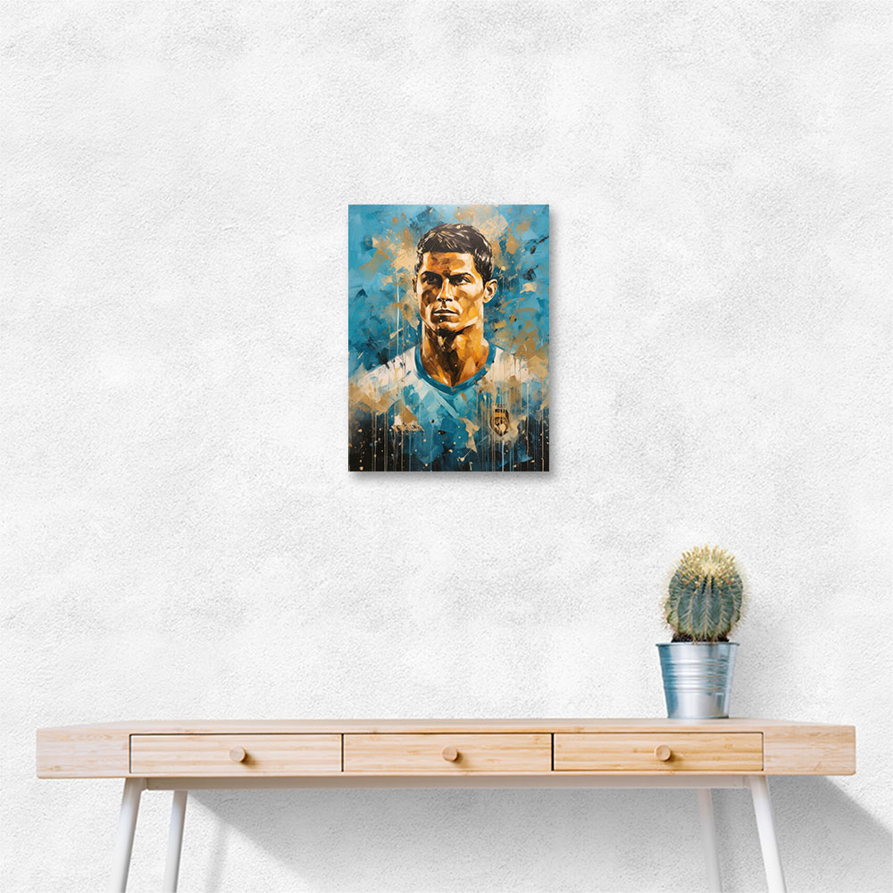 Ronaldo Abstract Portrait Wall Art