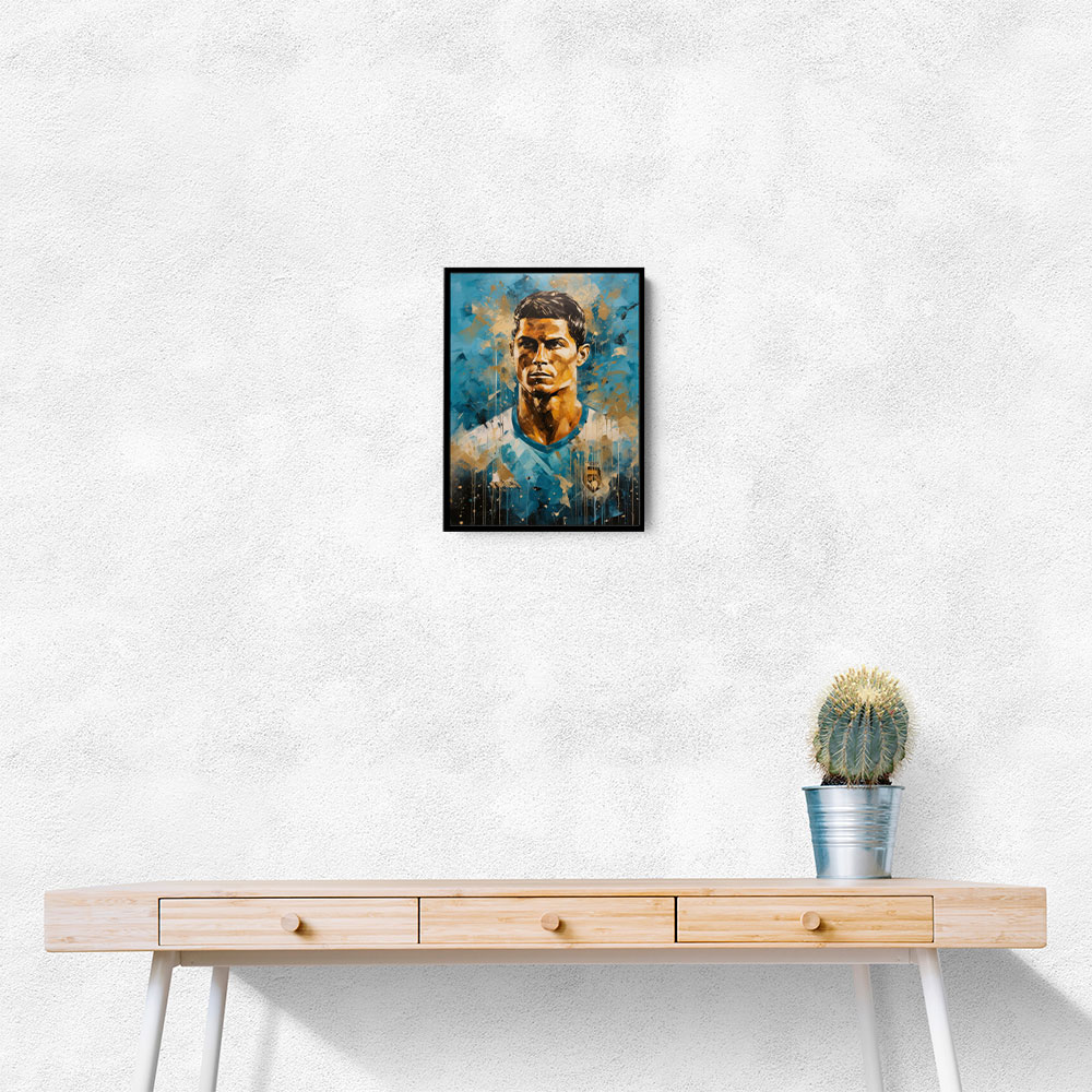 Ronaldo Abstract Portrait Wall Art