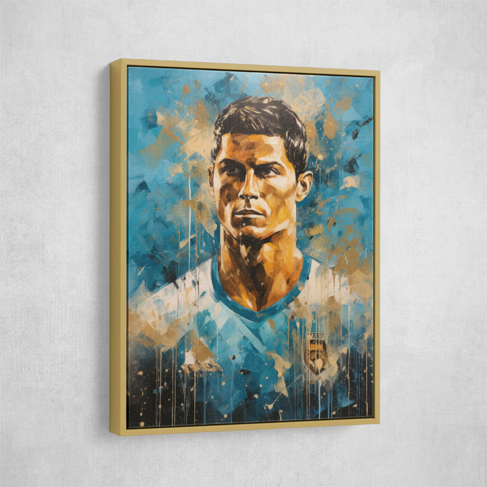 Ronaldo Abstract Portrait Wall Art