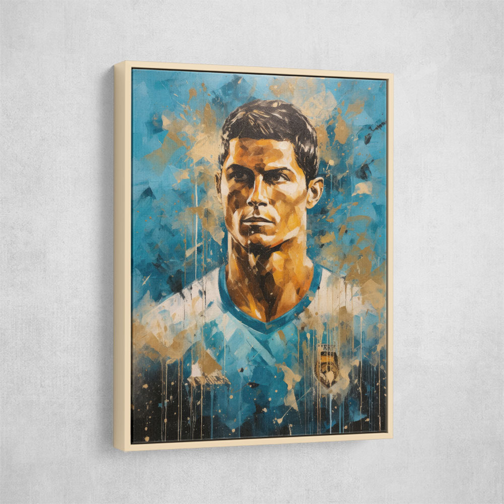 Ronaldo Abstract Portrait Wall Art