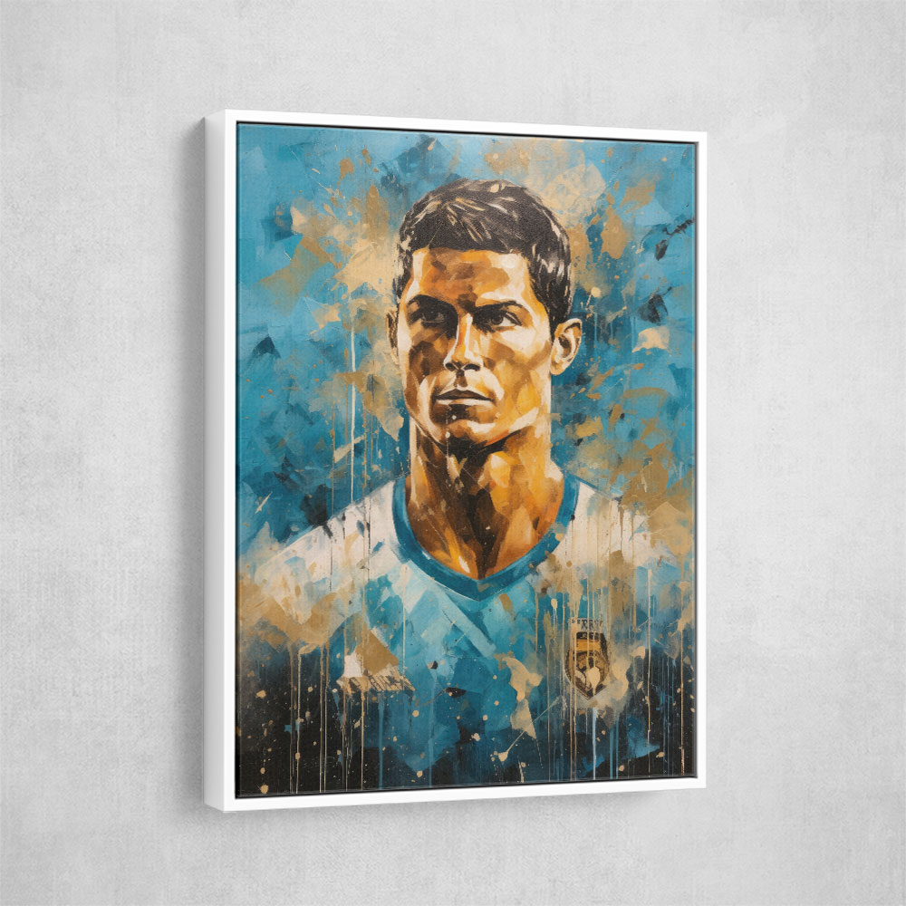 Ronaldo Abstract Portrait Wall Art