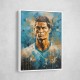 Ronaldo Abstract Portrait Wall Art