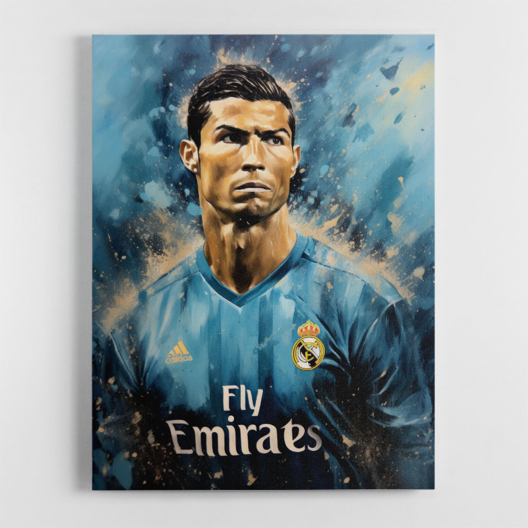 Ronaldo Abstract Portrait 2 Wall Art