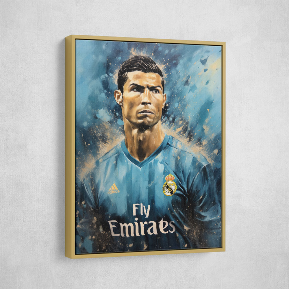 Ronaldo Abstract Portrait 2 Wall Art