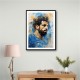 Salah Abstract Portrait Wall Art