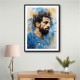 Salah Abstract Portrait Wall Art