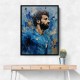 Salah Abstract Portrait 2 Wall Art