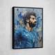 Salah Abstract Portrait 2 Wall Art