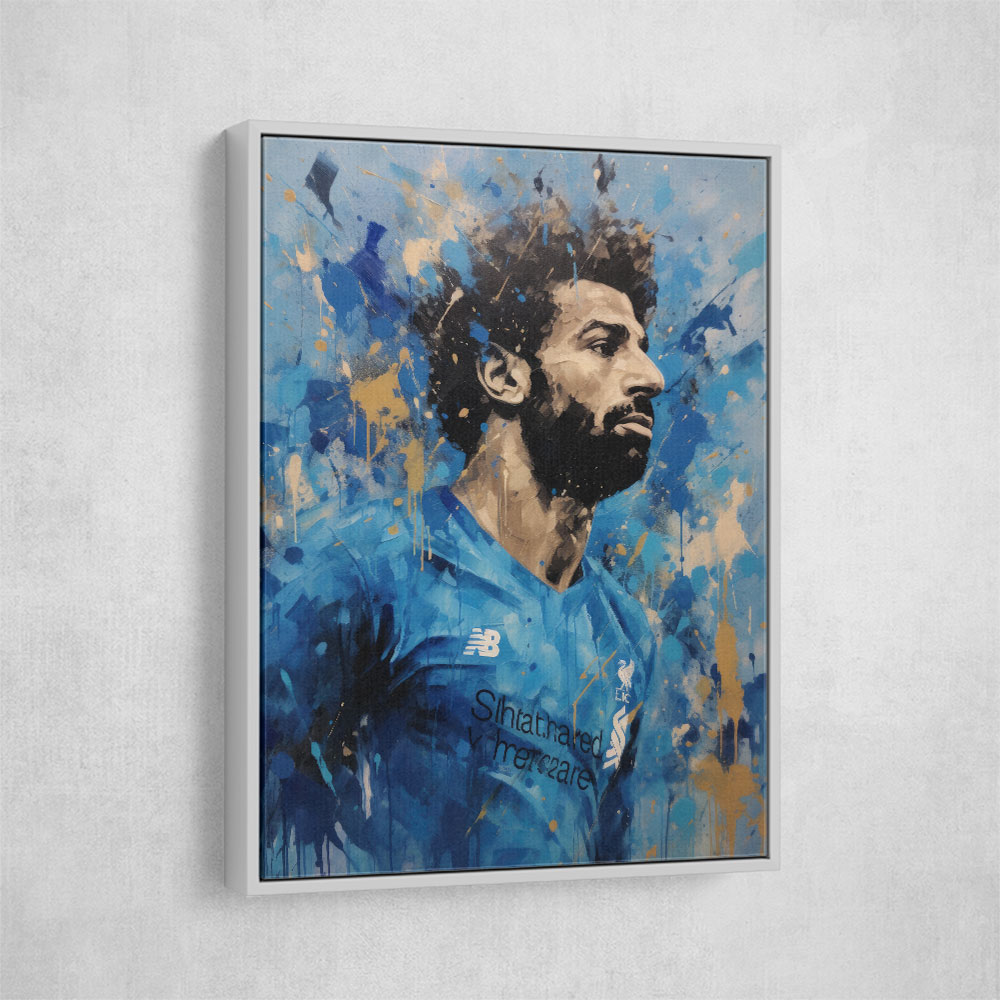 Salah Abstract Portrait 2 Wall Art