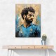 Salah Abstract Portrait 3 Wall Art