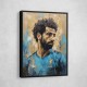 Salah Abstract Portrait 3 Wall Art