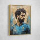 Salah Abstract Portrait 3 Wall Art