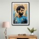 Salah Abstract Portrait 3 Wall Art