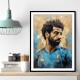 Salah Abstract Portrait 3 Wall Art